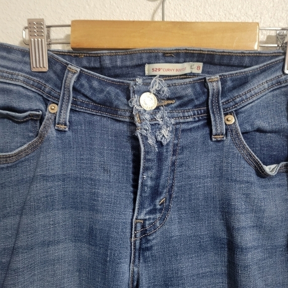 Levi's Curvy bootcut jeans size 8 - Picture 5 of 15